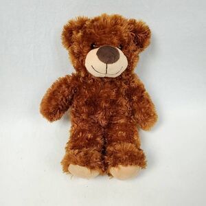DAN DEE Collector's Coice 14" Brown Curly hair Teddy Bear Plush